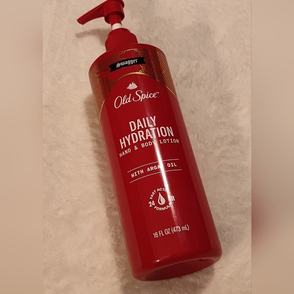 NEW! Old Spice Swagger Daily Hydration Hand And Body Lotion 16oz